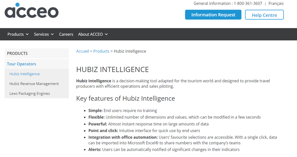 Hubiz Intelligence Screenshot 1