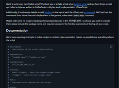 Hubot Scripts Screenshot 1