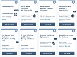 HubSpot Academy Screenshot 1