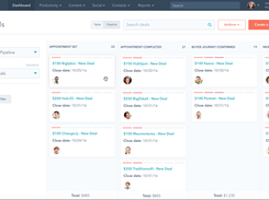 HubSpotCRM-DashBoard