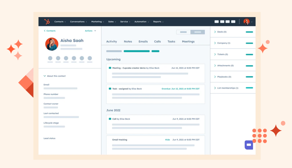 HubSpot Customer Platform Screenshot 1