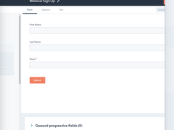 HubSpot Online Form Builder Screenshot 1