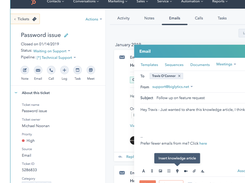 HubSpot Service Hub Screenshot 1