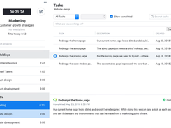 Time Tracking Desktop App