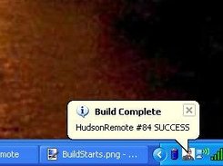 Jenkins Remote Build Completed notification