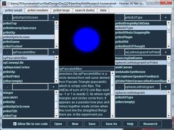 dragAndDroppable experiment demonstrating and explaining in text how to generate a circle by the pascals triangle method