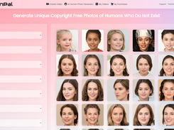 Use the AI Human Photo Generator technology to generate random faces that don't exist in real-life. Choose any face and use it as a spokesperson in your videos.