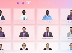 Select from a wide variety of AI Virtual Human presenters.