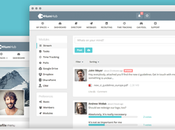 HumHub Screenshot 1