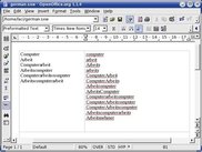 Complex compounding (uppercase letters &amp; fogemorphemes)