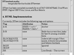 Sample viewer application included with distribution