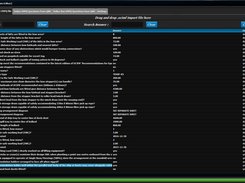 1st Tab after data import (Offline HVPQ)
