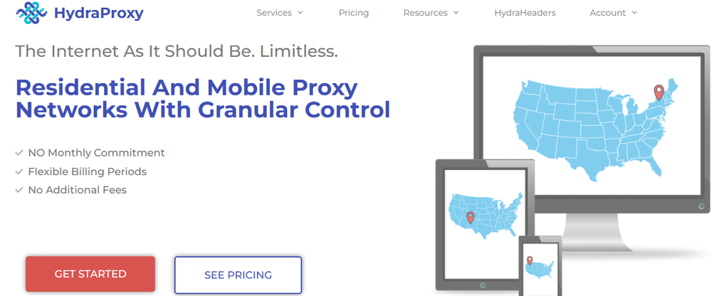 HydraProxy Screenshot 1