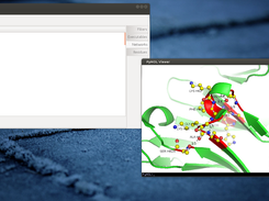 With pymol window opened