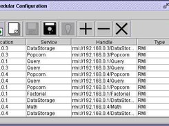 Scheduler Configuration for Adding services