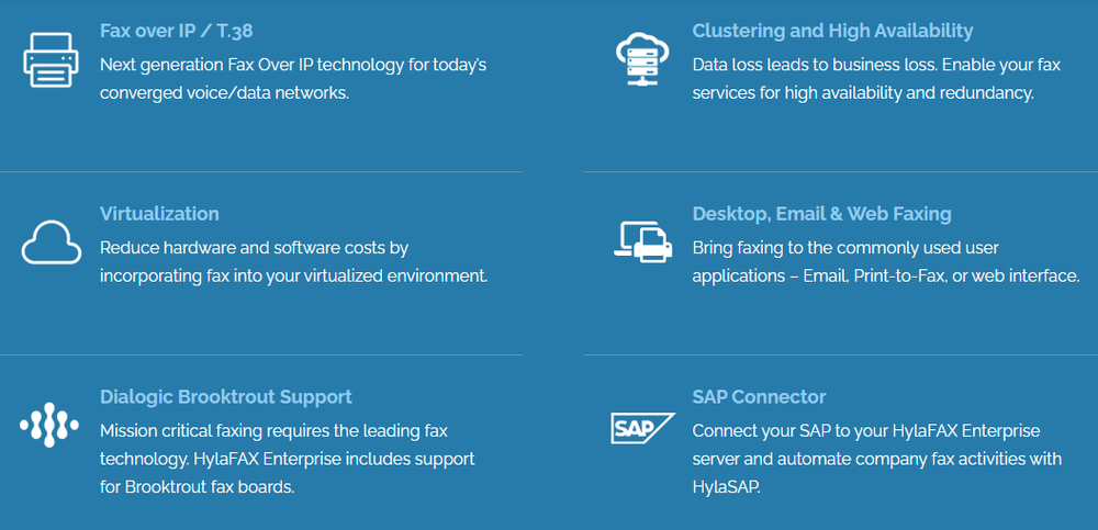 HylaFAX Enterprise Screenshot 1