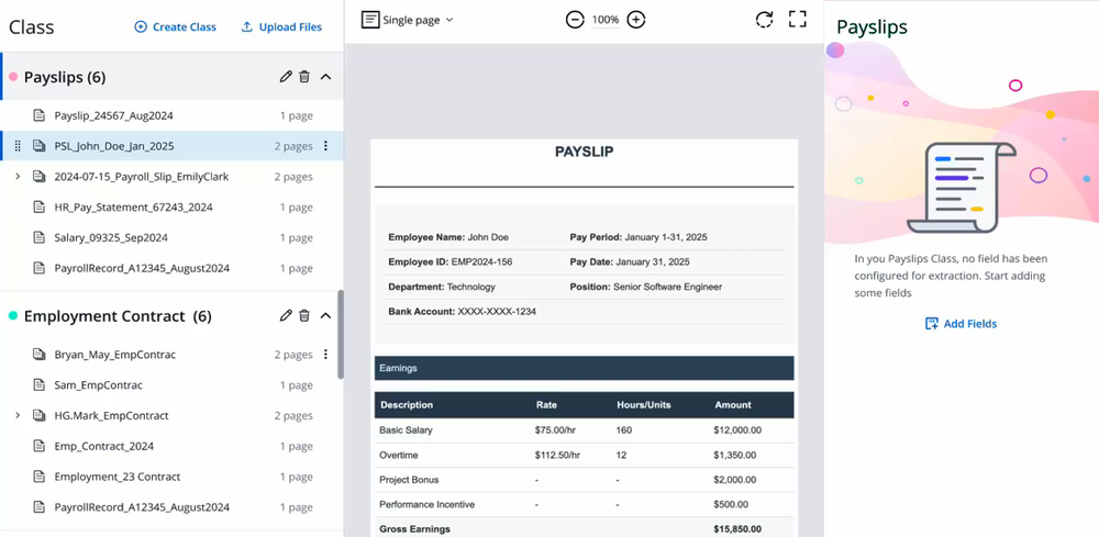 Hyland IDP Document Separation