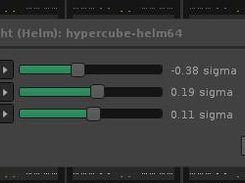 VST plugin user interface (Renoise Tracker)