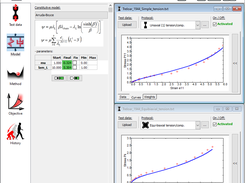 Fit of Multiple Data Sets with different Load Protocol
