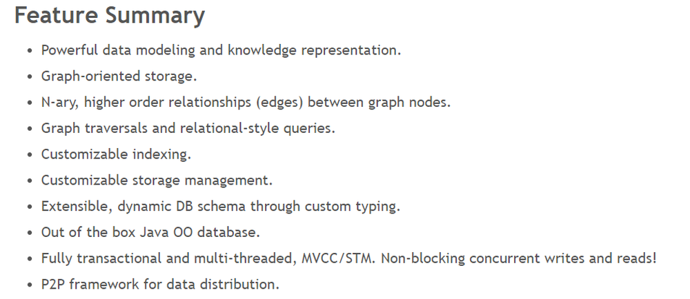 HyperGraphDB Screenshot 1