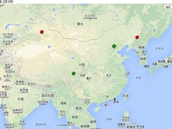Hyperic Google map plugin