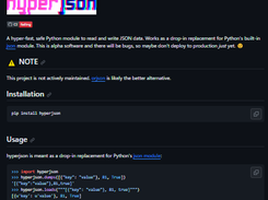 hyperjson Screenshot 1