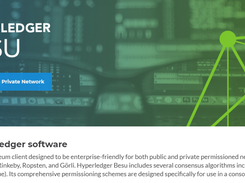 Hyperledger Besu Screenshot 1
