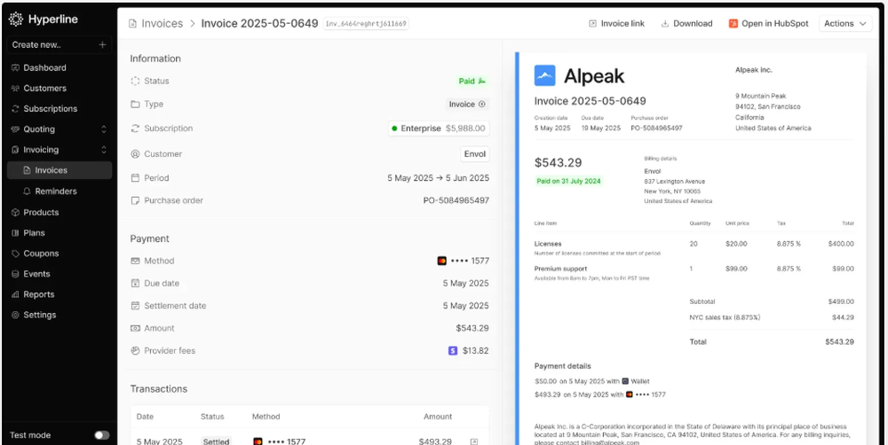 Hyperline Screenshot 1
