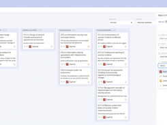 Hyperproof helps you ensure that controls are up-to-date and operational throughout the year by ensuring your team members know their assignments and when tasks need to be completed.