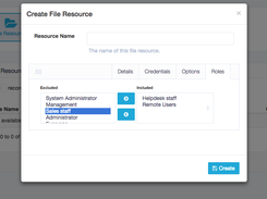 Role based access