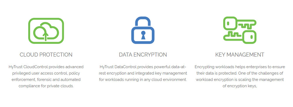 HyTrust Screenshot 1