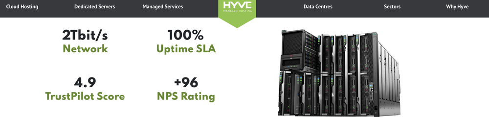Hyve Managed Hosting Screenshot 1