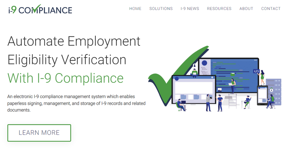 I-9Compliance.com Screenshot 1