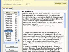 Visualizzazione e gestione capitoli