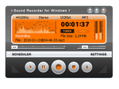 i-Sound WMA MP3 Recorder Screenshot 1