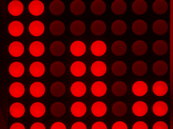 LED Matrix used as display for Temp, Pres and Hum data