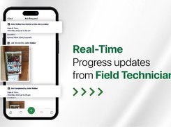 Real-Time Progress updates from Field Technicians