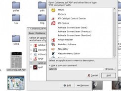 Associating pdf files with Acrobat Reader on nautilus