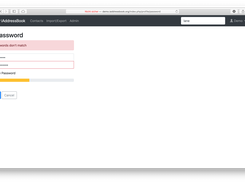 PHP iAddressBook Screenshot 3