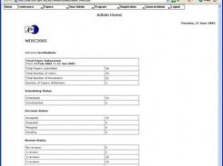 Admin Home Page