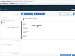 IBM Cloud Functions Screenshot 1