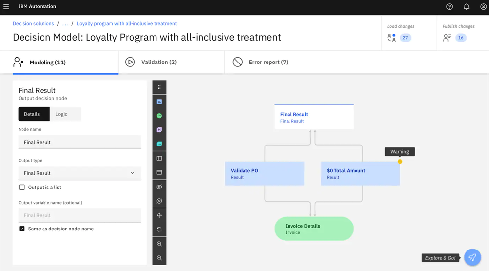 IBM Cloud Pak for Business Automation Screenshot 1