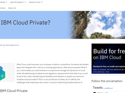 IBM Cloud Private Screenshot 1