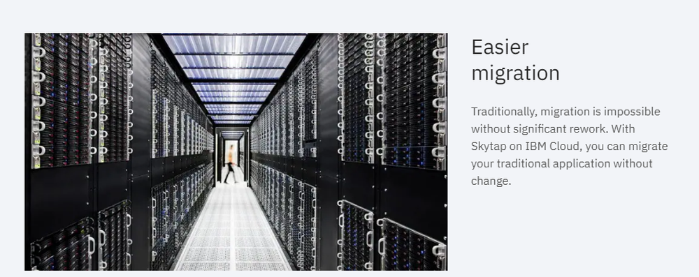 IBM Cloud for Skytap Solutions Screenshot 1