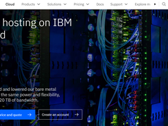 IBM Cloud Web Hosting Screenshot 1