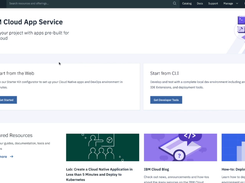 IBM Cloud Screenshot 1