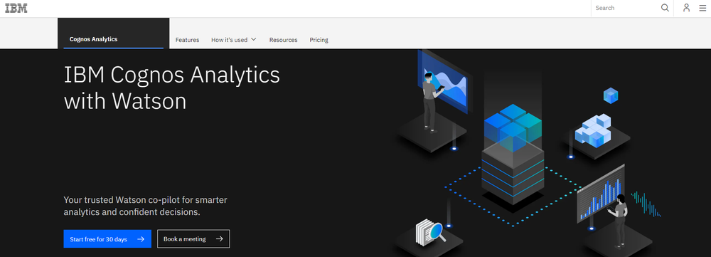 IBM Cognos Analytics Screenshot 1