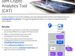 IBM Crypto Analytics Tool (CAT) Screenshot 1