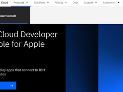 IBM Cloud Developer Console for Apple Screenshot 1