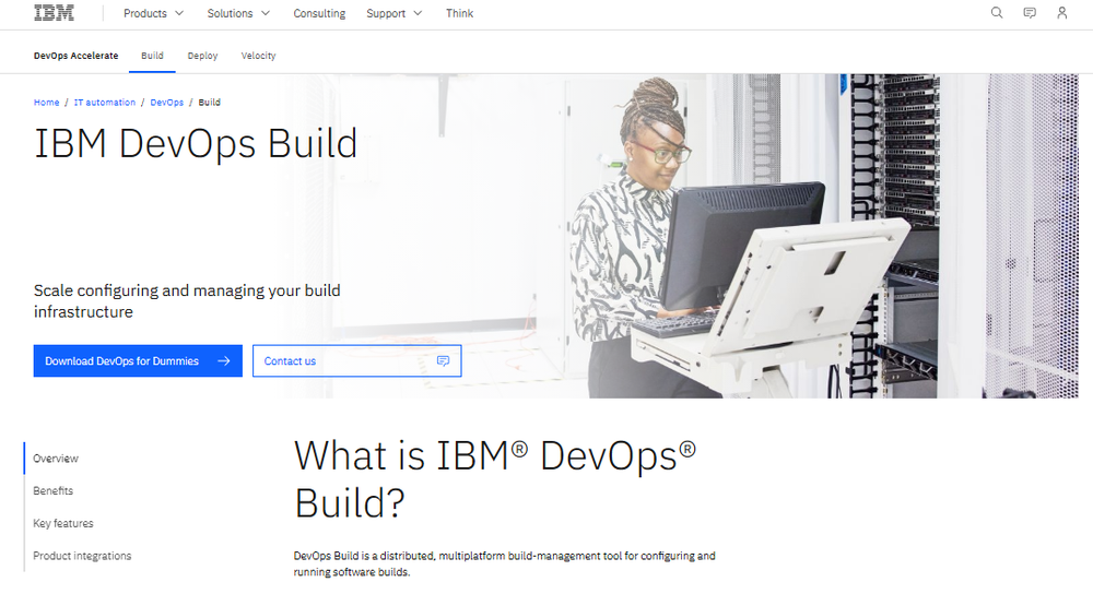 IBM DevOps Build Screenshot 1